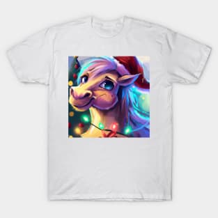 Cute Horse Drawing T-Shirt